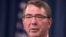 Defense Secretary Ash Carter at the Pentagon, Aug. 20, 2015. 