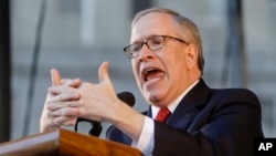 FILE - New York City Comptroller Scott Stringer, pictured May 14, 2015, says that "we already have astounding wealth gaps across the city and across the country. The Trump tax code, if implemented, would only exacerbate it."