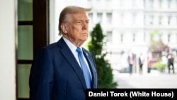 دونالد ترمپ، رییس جمهور ایالات متحدهٔ امریکا
