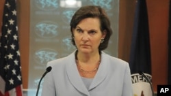 State Department spokeswoman Victoria Nuland (file photo)