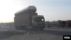 FILE - A truck on Herat-Kandahar highway. (Photo: K. Noorzai/VOA)