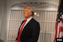 مجسمه دونالد ترامپ در موزه مادام توسو