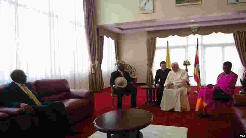 Papa Papa Fransisiko mu Buganda