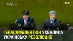 Генасамблея ООН ухвалила українську резолюцію щодо ситуації з правами людини в Криму. Відео