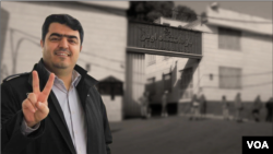 Undated image of Iranian teachers union leader Esmail Abdi, jailed at Tehran's Evin prison since 2016. In an Oct. 27, 2020 interview, Abdi's wife told VOA Persian that the prison has not done enough to treat him for severe pain. (VOA Persian)