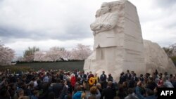 بنای یادبود از مارتین لوتر کینگ در شهر واشنگتن دی سی