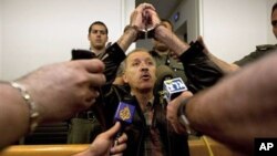 Amir Makhoul in an Israeli courtroom (file photo)