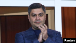 FILE - Artur Vanetsyan is pictured at Vazgen Sargsyan Republican Stadium, Yerevan, Armenia, March 26, 2019.