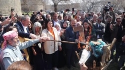 یەکەم ئاگری نەورۆز لە ئامەد کرایەوە