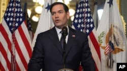 Ngoại trưởng Marco Rubio. 