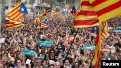 Каталонці вітають проголошення незалежності