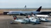 FILE - Air Canada airplanes are pictured at Vancouver's international airport in Richmond, British Columbia, Canada, Feb. 5, 2019. 