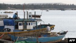 Tàu đánh cá của ngư dân Việt Nam ở Quảng Ngãi