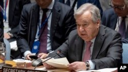 آنتونیو گوترش، دبیرکل سازمان ملل متحد