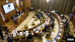 یکی از جلسات دوره چهارم شورای شهر تهران