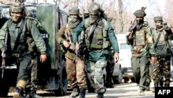 Binh sĩ Ấn Ðộ tại Kashmir