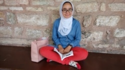 Mihriay Erkin in is seen here in this undated photo provided to VOA by her uncle, Abduweli Ayup. (Courtesy, A. Ayup)