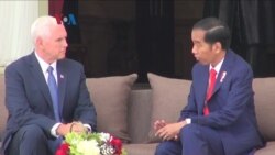 Presiden Jokowi Terima Wapres AS Pence di Istana