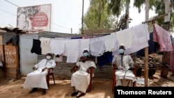 The spread of the coronavirus disease (COVID-19) in Dakar, Senegal.