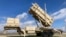 FILE - A Patriot missile mobile launcher sits outside the Fort Sill Army Post near Lawton, Oklahoma, March 21, 2023. The Pentagon says it has nearly $6 billion in funding for Ukraine left that could expire at month's end unless Congress or the State Department takes action.