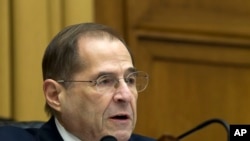 House Judiciary Committee Chairman Jerrold Nadler D-N.Y., speaks during a House Judiciary Committee hearing at Capitol Hill in Washington, Feb. 6, 2019. 
