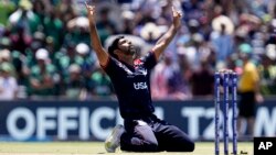 سوارب نیدرالواکار، بالر تیم ایالات متحده که توانست از هدف تعیین شدهٔ تیم‌اش دفاع کند