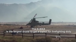 Drones Power Up to Fight Wildfires