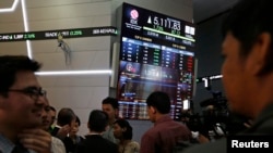 Suasana di Bursa Efek Indonesia. (Foto: Dok)