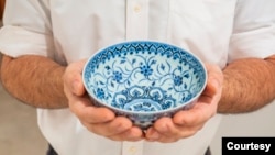 This photo shows a small porcelain bowl bought for $35 at a Connecticut yard sale that turned out to be a rare Chinese artifact worth between $300,000 and $500,000. The bowl will be offered in Sotheby's Auction on March 17. (Courtesy Sotheby's)