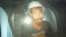 This screen grab image provided by the Uttarakhand State Disaster Response Force (SDRF) shows one of the 40 workers trapped inside a collapsed tunnel in Silkyara, in the northern Indian Uttarakhand state, India, Nov. 21, 2023. 