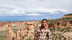 This undated photo provided by David Robinson shows his son Daniel Robinson in Arizona.