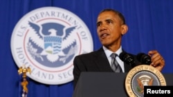 Los republicanos se han empeñado en bloquear el presupuesto "modificado" para el Departamento de Seguridad Nacional que pidió Obama.