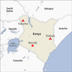 Kakuma and Dadaab camps, Kenya