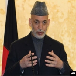 Afghan President Hamid Karzai