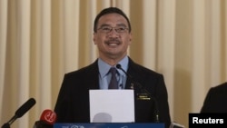 Bộ trưởng Quốc phòng Malaysia Hishammuddin Hussein.