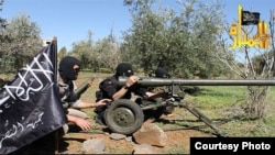 Syria's al-Nusra rebels posted this photo of its fighters using an M-60 anti-tank weapons March 24.
