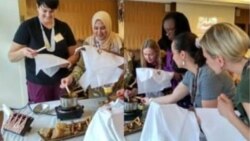 Selama di Amerika, Ratna Cary telah menggelar workshop di berbagai kota dan institusi. (Foto: Ratna Cary)