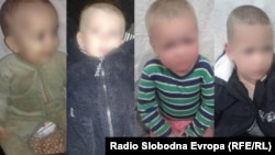 Djeca žene iz BiH u kampu na sjeveru Sirije. Najmlađi dječak rođen je u proljeće 2018. godine. 