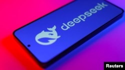 手機上的DeepSeek標識。
