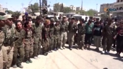 Manbij Residents Celebrate Liberation, Other Die in Air Raids