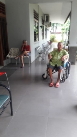 Kegiatan di Panti Jompo kasih Ayah Bunda, Jakarta. (Foto courtesy: panti)