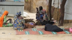 Des résidentes du camp interne de personnes déplacées d'El-Miskin le 20 août 2020 à Maiduguri.