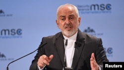 Menteri Luar Negeri Iran, Mohammad Javad Zarif di Munich, Jerman (17/2). (Foto: dok).