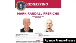 Mark Randall Frerichs en un cartel del FBI obtenido en agosto de 2020.