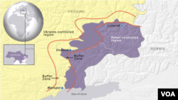 Ukraine, buffer zone, Sept. 22, 2014