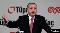 FILE - Turkey's President Tayyip Erdogan.
