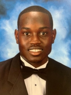 Ahmaud Arbery, who was shot and killed while jogging in Brunswick, Georgia, Feb. 23, 2020, is seen in an undated photo provided by Marcus Arbery.