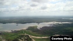 Mto wa Rufiji unaopita katika msitu wa Selous nchini Tanzania