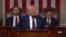 US lawmakers' reactions to Trump address reflect party lines