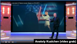 Image from Russian state television.